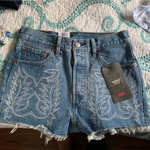 Levi High Waisted Shorts